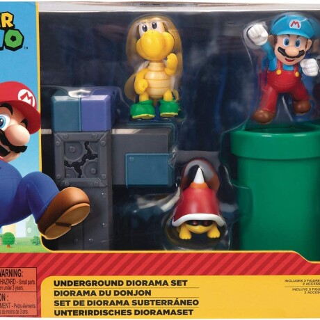 Set Super Mario Bros Diorama Subterráneo 001