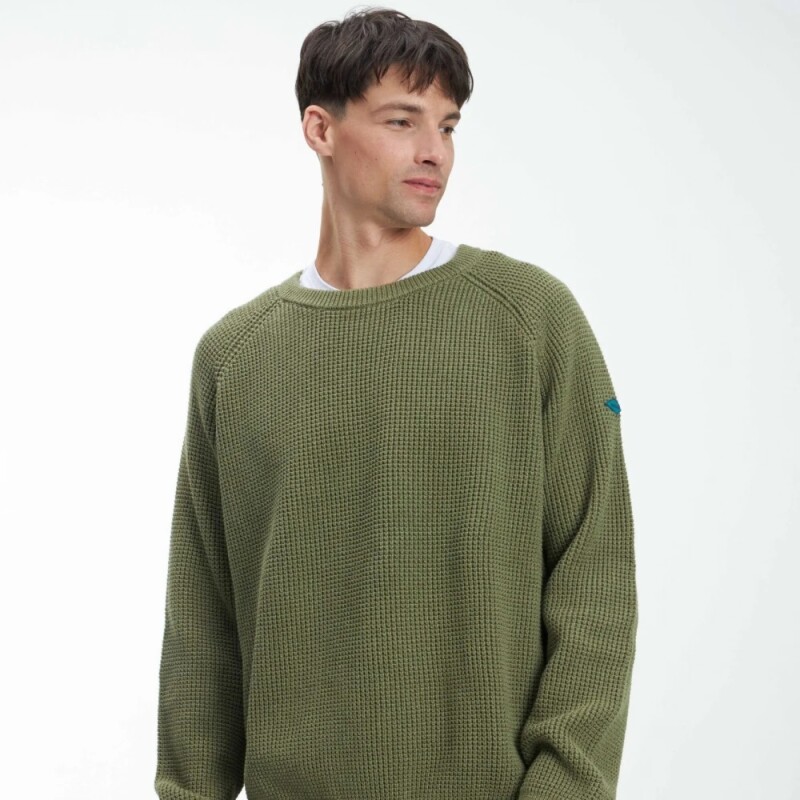 Buzo Hombre Tejido Uniform Verde