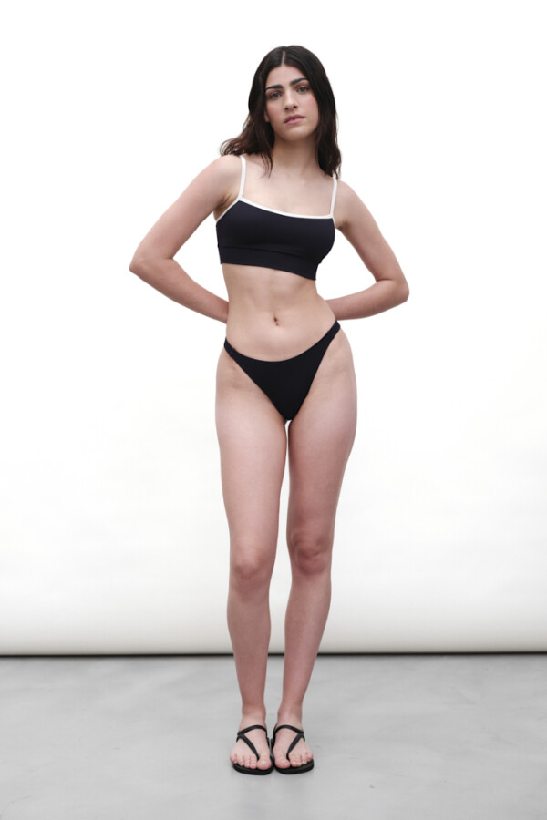 Top Cora - Ribete [SS58] Negro