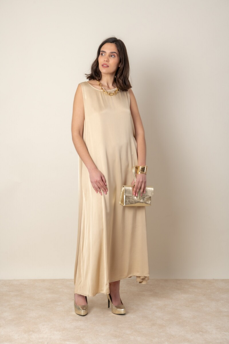 VESTIDO GALAXIA - Camel 