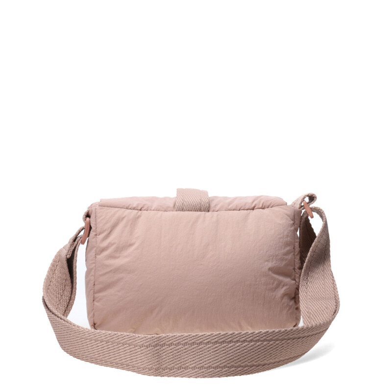 Bolso Miss Carol Kima Con Logo Beige
