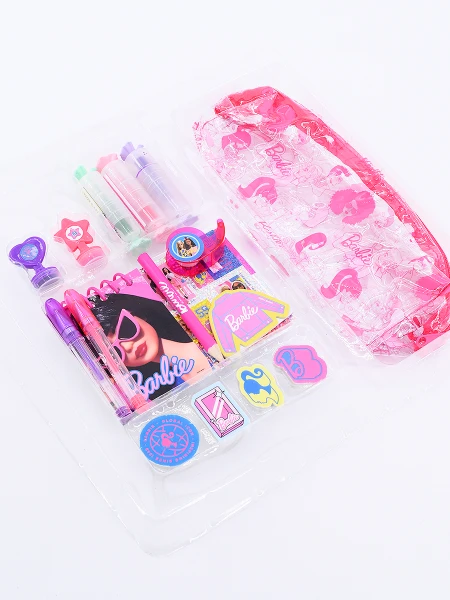 STATIORAY SET BARBIE MINIATURES ROSADO