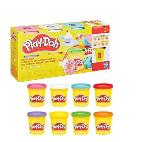 Play Doh Pack x 8 Surtido 001