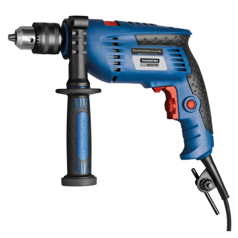 Taladro 1/2" 600W con percutor, velocidad variable -TRAMONTINA TH0110