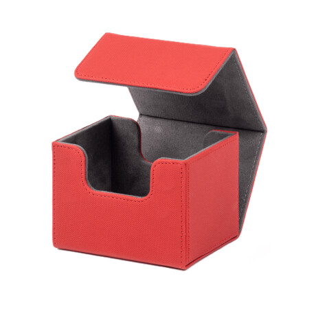 Deck Box Cuero 100+ - Roja Deck Box Cuero 100+ - Roja