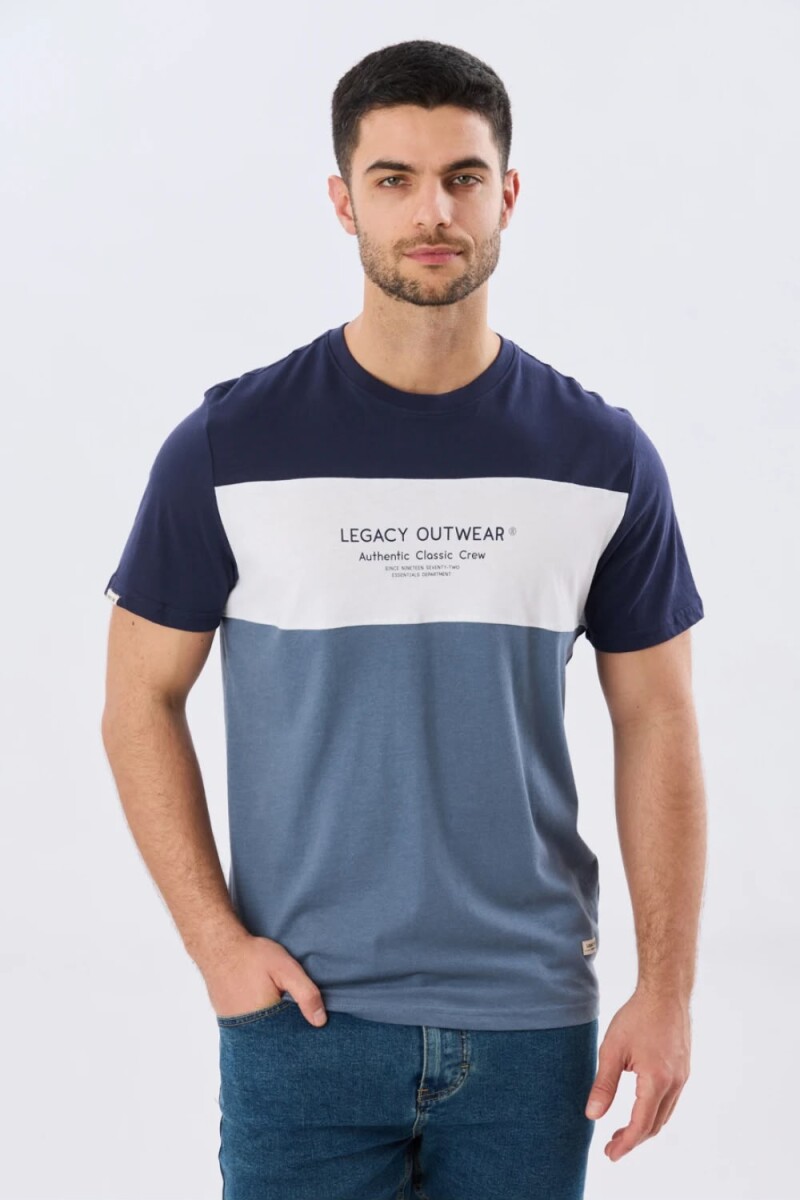 T-SHIRT LEGACY 6166 M.C outwear - AZUL BLA 