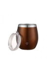 MATE TERRANO ACERO C/ TAPA 130ML COBRE