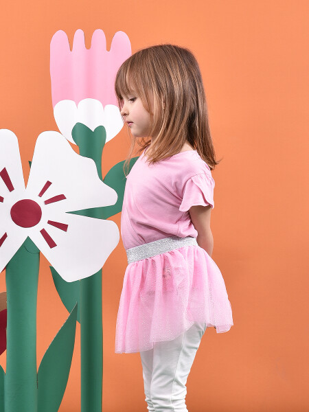 FALDA JULIETA ROSADO