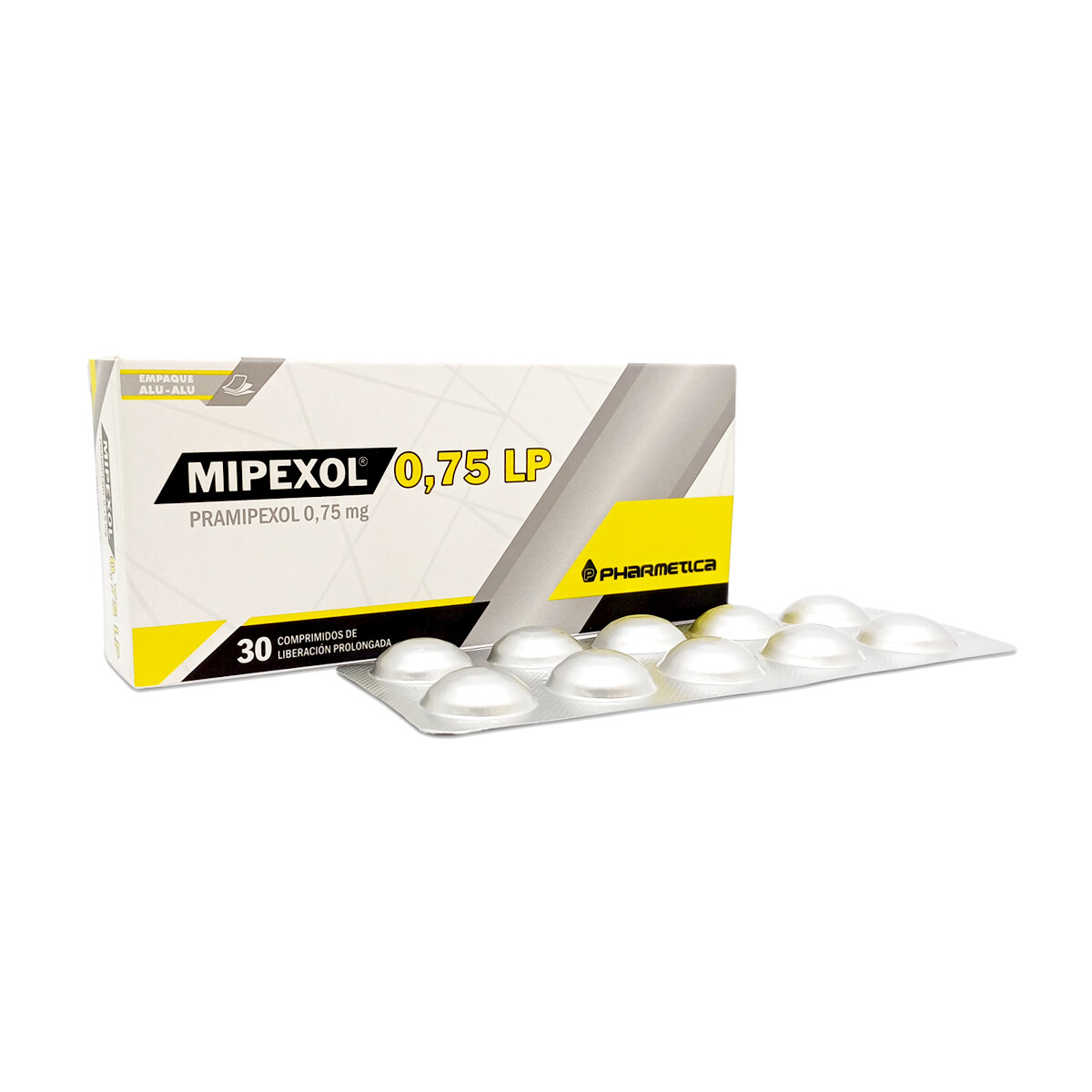 MIPEXOL 0,75 MG. CJ X 30 COMP. LIB. PROL 