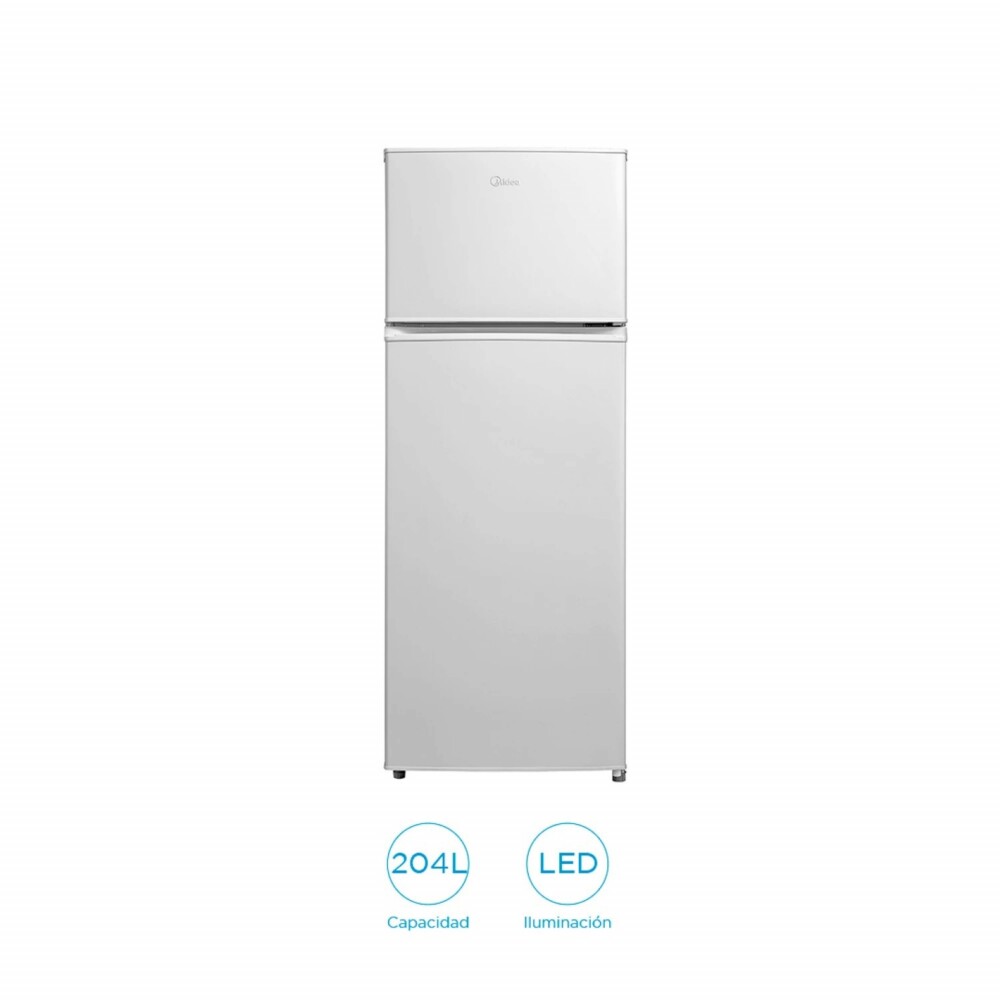 Heladera Blanca 204L - Modelo MDRT294FGG01 - Midea Heladera Blanca 204L - Modelo MDRT294FGG01 - Midea