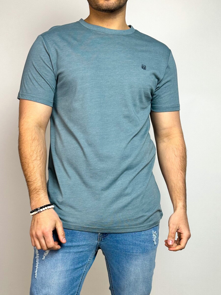 T-shirt lisa con logo bordado Tao - Pistacho 
