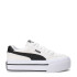Championes de Mujer Puma Court Classic Vulc Fs Plataforma Blanco - Negro