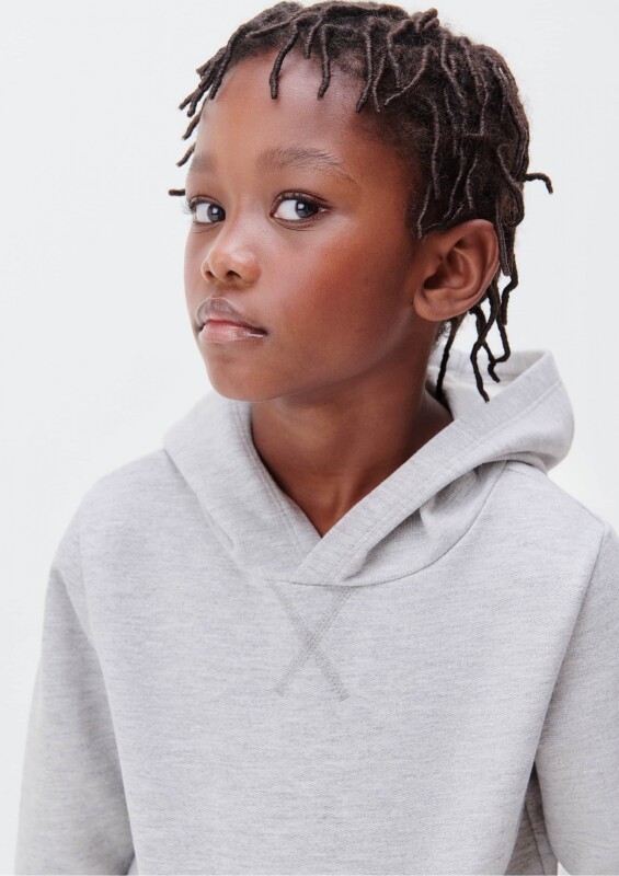 JAQUETA UNISSEX CINZA MESCLA