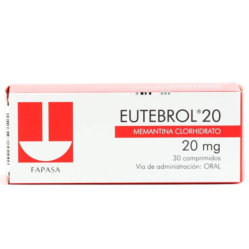 EUTEBROL 20 MG. CJ X 30 COMP. única