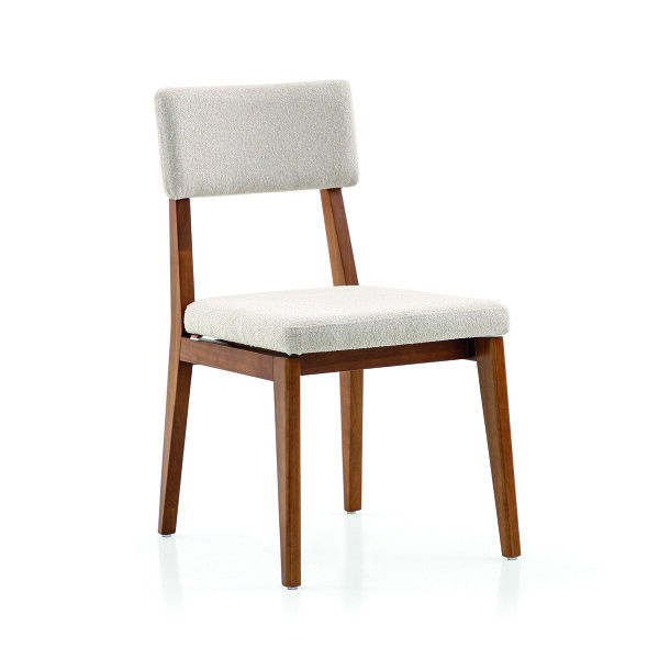 Silla baja - Tapizado tela Beige Silla baja - Tapizado tela Beige