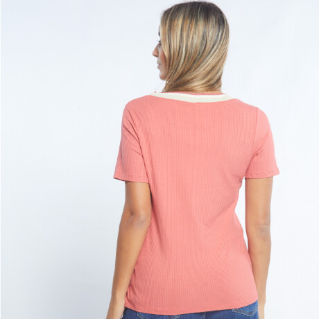 Remera Manga Corta Vini Rosa