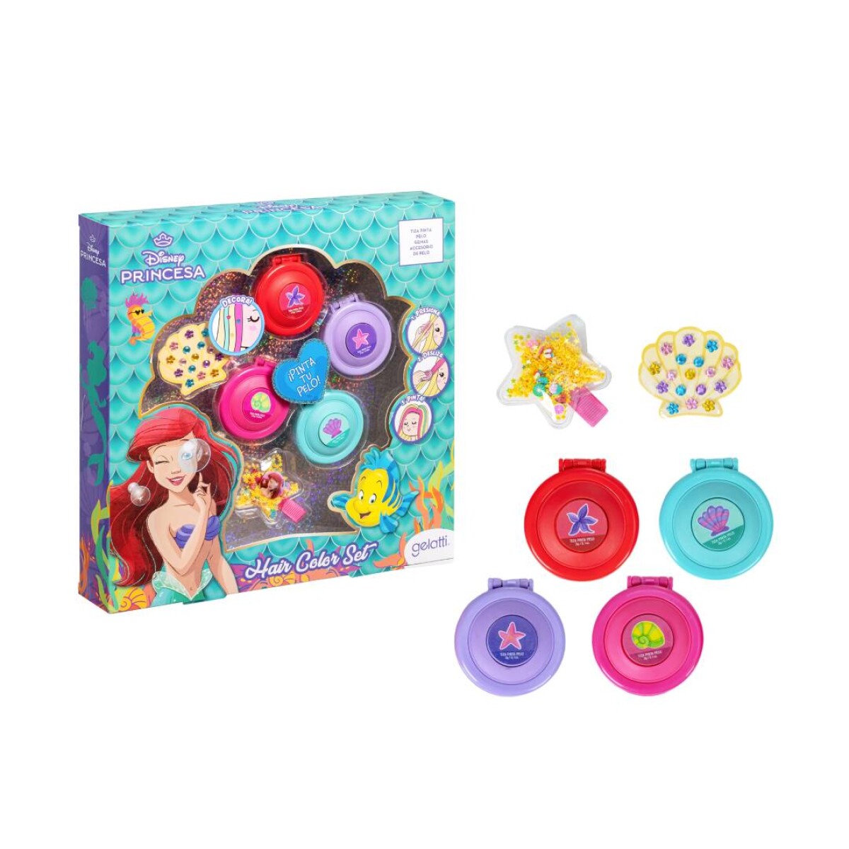 Set Disney 4 Pintapelo+ Accesorio de Pelo - Gemas 