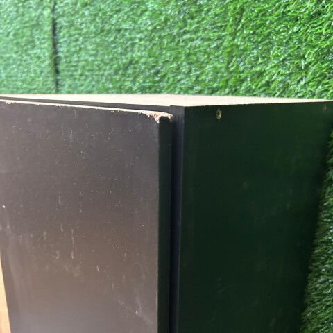 [OUTLET] Multiuso Panelero 1 puerta 4 estantes interior natural 30 x 32 x 168 cm - Negro [SOLO RETIRO] [OUTLET] Multiuso Panelero 1 puerta 4 estantes interior natural 30 x 32 x 168 cm - Negro [SOLO RETIRO]