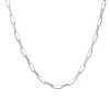 Cadena Force eslabón largo-Plata 925-Sin Piedra-CD3060 Sinpiedra