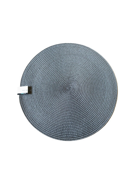 INDIVIDUAL TEJIDO CIRCULAR D38CM GRIS INDIVIDUAL TEJIDO CIRCULAR D38CM GRIS