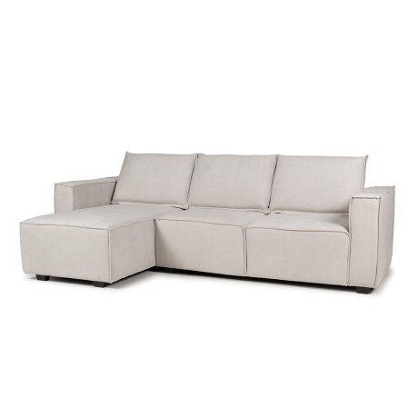 Rinconera Urban - Tela Microfibra - Chaise Izquierdo 12073 (Greige)
