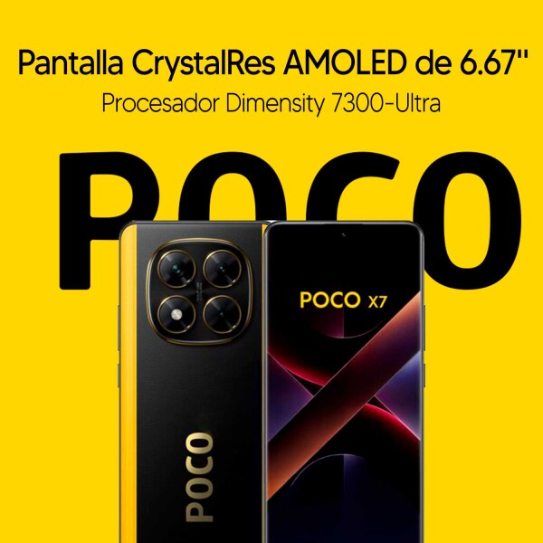 Xiaomi Poco X7 5g 12/512gb CEL XIAOMI POCO X7 12/512 5G NEGRO