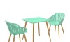 Conjunto de sillas de Jardin - Nassau Verde