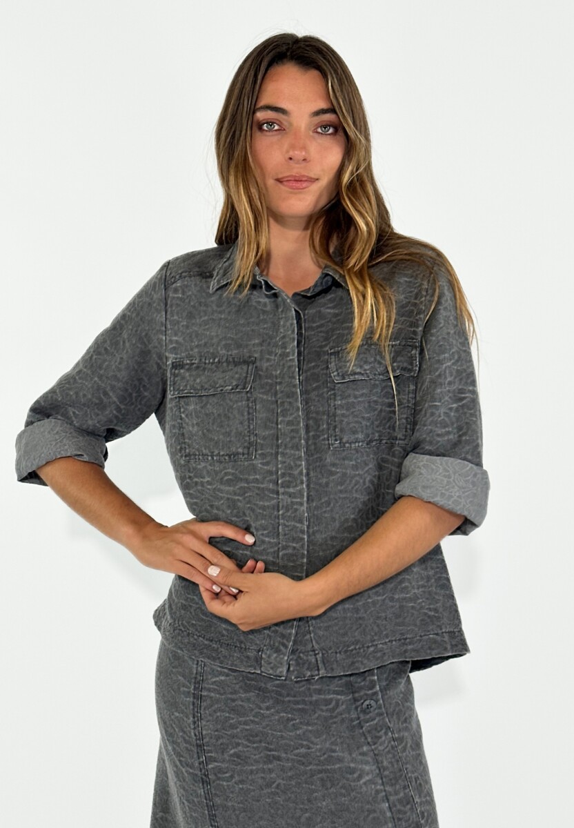 CHAQUETA PECANA - GRIS 