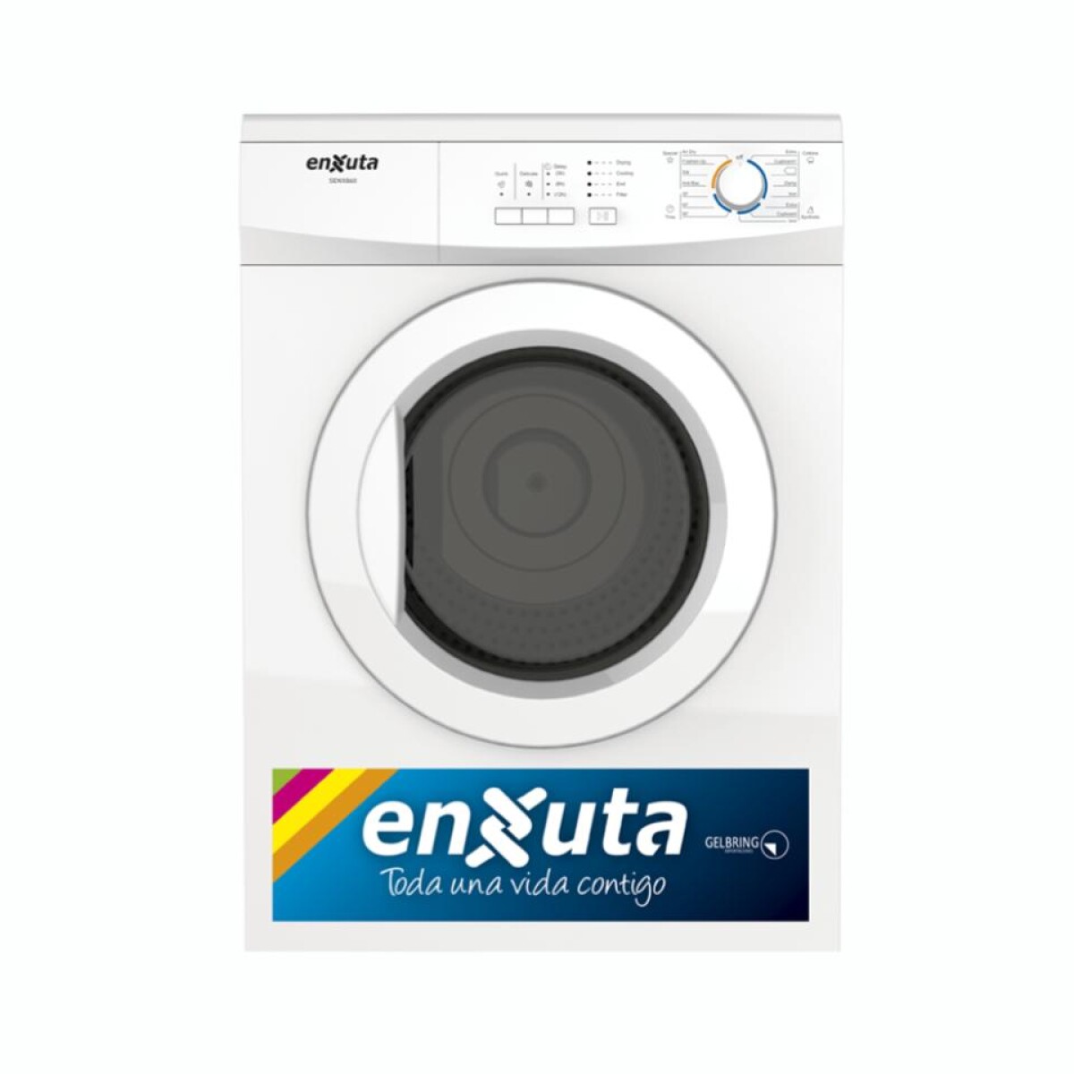 Secarropas ENXUTA SENX860 Carga Frontal Capacidad 6Kg 