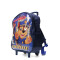 Mochila Paw Patrol Lookout Con Carro Azul - Marino