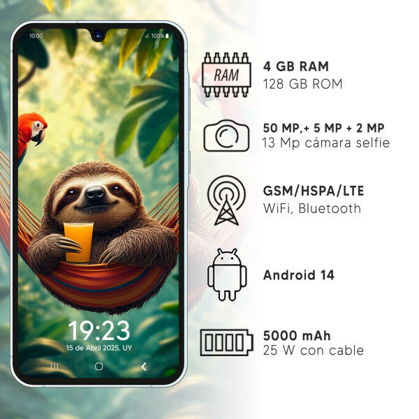 Samsung A16 4/128 Gb 4g + Regalo GRIS