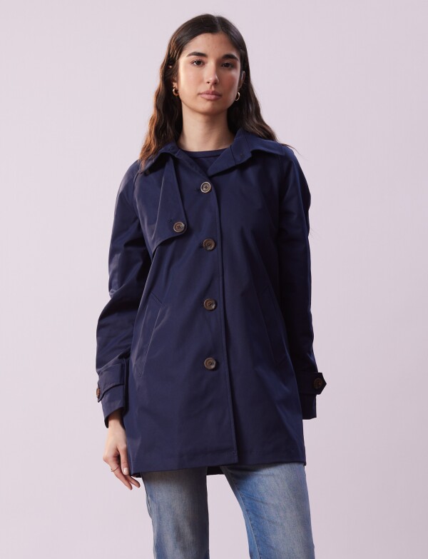 Gabardina Impermeable AZUL