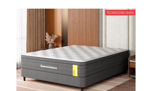Colchón + Sommier King CoolMax® Medium con Pillow Colchón + Sommier King CoolMax® Medium con Pillow