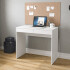 Escritorio Mesa ComboHome 120 Cm 2 Cajones Calidad Premium Blanco 1