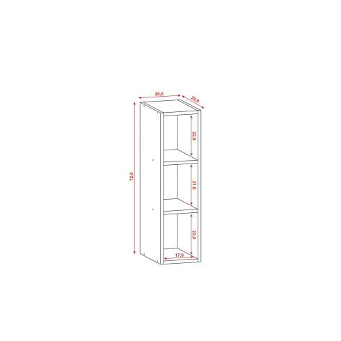 AEREO NICHO SUPERIOR MOBILIARIO COCINA MDP VIV ALUMINIO GAMAS DE BEIGE
