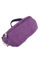 Riñonera Premium de Tafeta Amasada Violeta