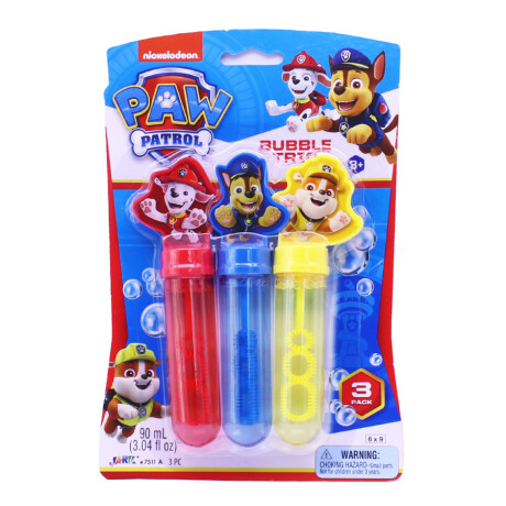 Pack x3 Burbujeros Paw Patrol 7511A PAW-PATROL