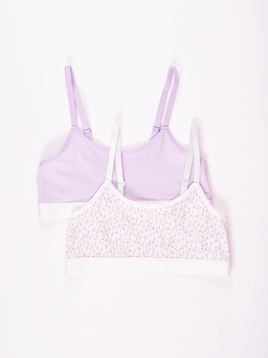 TOP TEEN PACK X 2 - LILA 