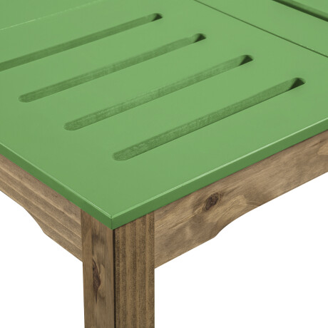 Juego de comedor Linea California Verde