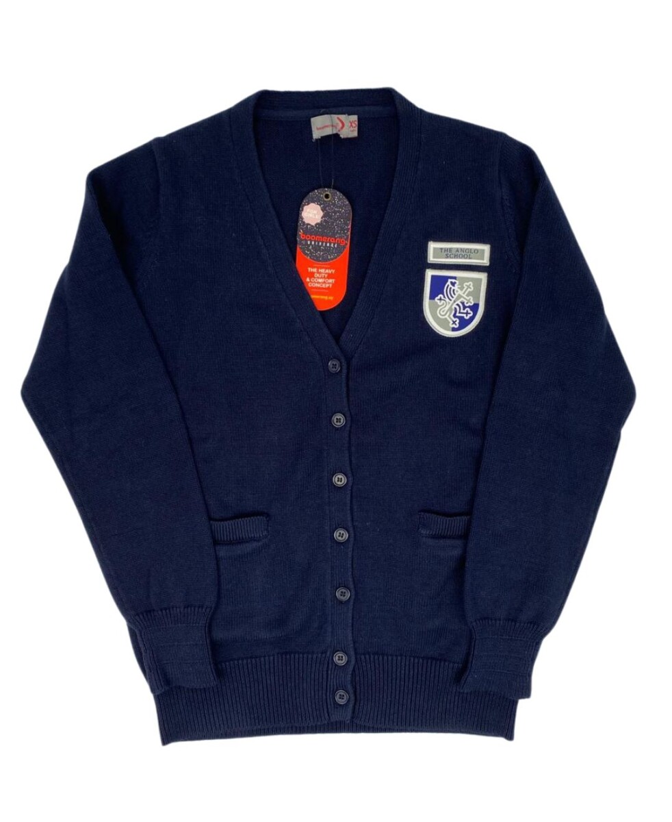 Cardigan The Anglo School - Navy 