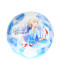 Pelota Disney Frozen Journey Celeste - Blanco