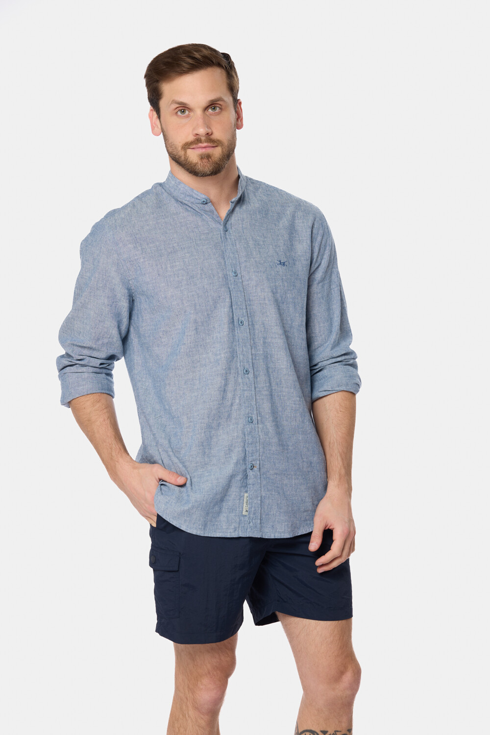 SHORT DE BAÑO CARGO Azul