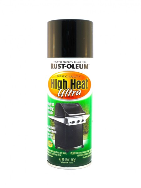 AEROSOL RUST OLEUM ALTA-TEMPERATURA ULTRA NEGRO-340GRS N/A