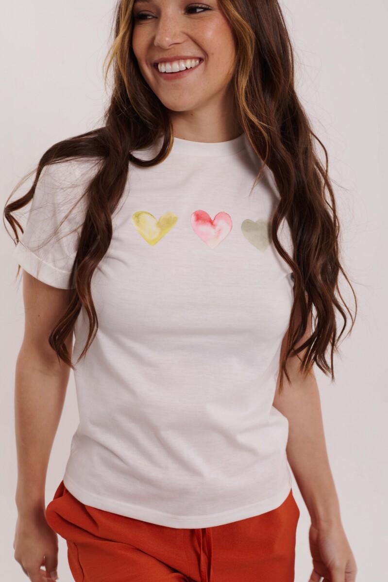 REMERA FLORENCIA - BLANCO 