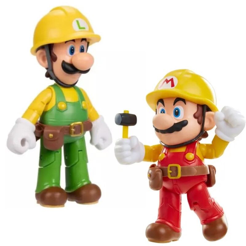 Pack Super Mario 2 Figuras Mario Y Luigi Pack Super Mario 2 Figuras Mario Y Luigi