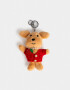 Llavero Peluche Llavero Y Charm De Peluche De Perrito - Marron Beige