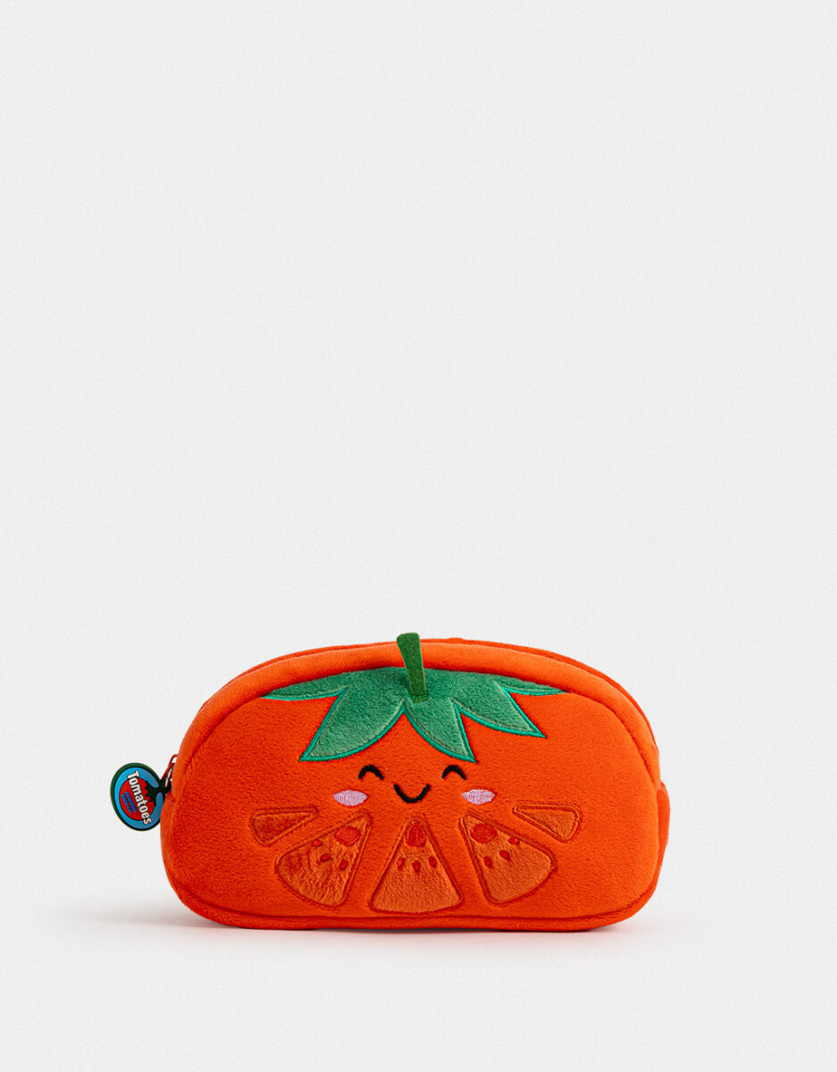 Cartuchera Plush Tomate 