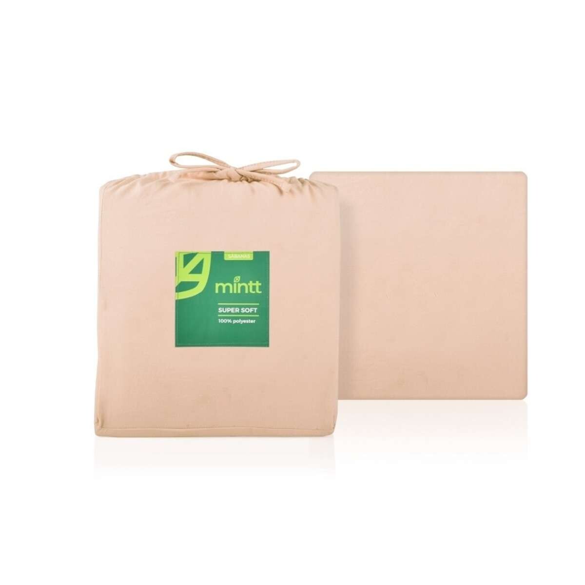 Juego de Sábanas 1 Plaza Super Soft - Taupe 