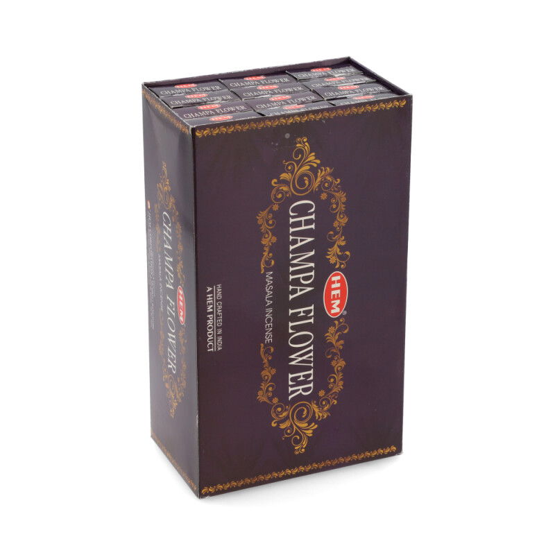 INCIENSO HEM PREMIUM CAJA X12 Flor De Champa