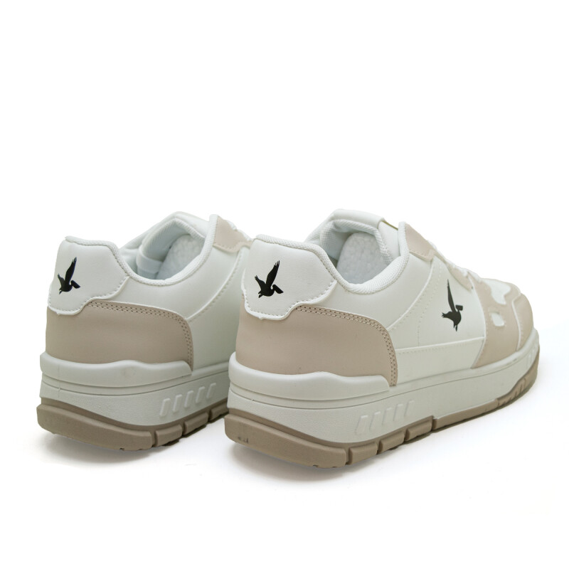 Championes Santa Barbara WALTHAM Hombre Blanco-gris